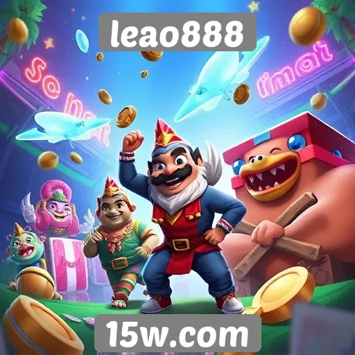 Exploração dos jogos disponíveis no site leao888